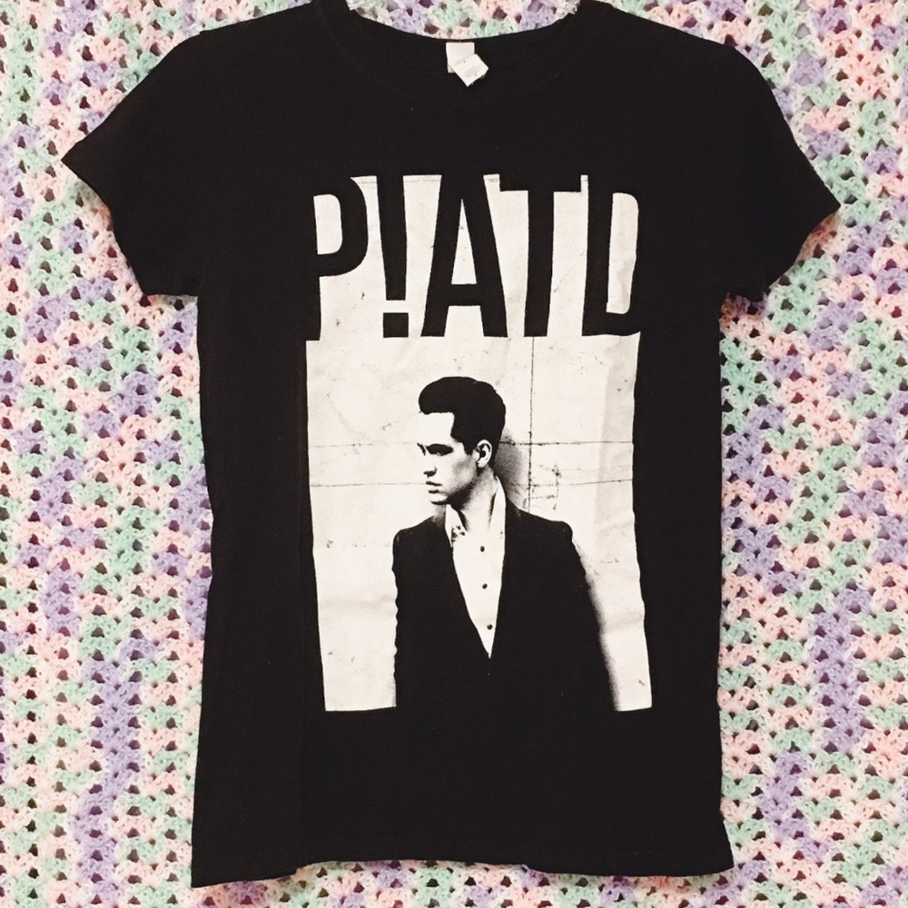 Panic! At The Disco Women's Medium Black T-shirt